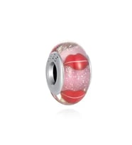 Fubena Öpücük Murano Charm