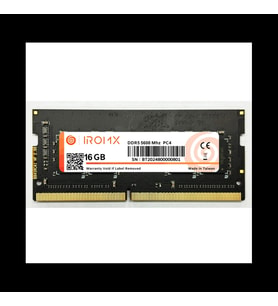 Iromx 1x, 16gb, 5600mhz, Ddr5, Sodimm Notebook Ram, 1,1v, Cl46