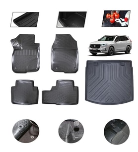 Honda CR-V Üst 2021 Model 4D Bagaj Paspas Set