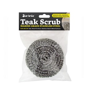 Starbrite® - Tik Ovma Teli ''Magic Scrub'' (Paslanmaz Çelik): Tik Ahşaplardaki İ