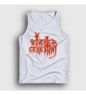 Presmono Unisex Beyaz Logo Perverted Ceremony Atlet 428219tt (Beyaz)