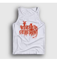 Presmono Unisex Beyaz Logo Perverted Ceremony Atlet 428219tt (Beyaz)