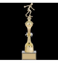 ODAK KUPA - Figürlü Kupalar - Bowling Kadın Figürlü Kupalar FG-031 B - 42 cm