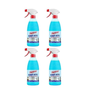 PEROS - ASPEROX MAVİ GÜÇ ULTRA KİREÇ PAS SÖKÜCÜ 1LT - 4 ADET