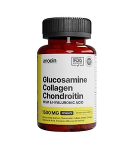 Anocin Glucosamine Chondroitin Msm Kolajen Curcumin Tablet 1500 mg 30 Tablet