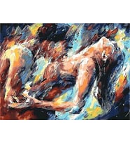 Arzu Sayılarla Boyama Seti 60x75 cm (Tuvale Gerili)