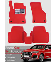 AUDİ Q7 (2005-2015) Uyumlu EVA Paspas Tam Set–Araca Özel,Su Geçirmez,Hızlı ve Kolay Montaj