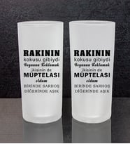 eJOYA Rakı Sözleri 2'li Rakı Bardağı 111487