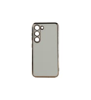 Samsung Galaxy S23 Plus Uyumlu Kılıf Zore Bark Kapak (Beyaz)