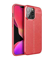 İphone 13 Kılıf Auto Fus Kapak - Kırmızı