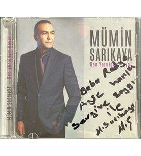 (Müzik CD sidir - Plak Değildir) CD Mümin Sarıkaya Ben Yoruldum Hayat İmzalı CD