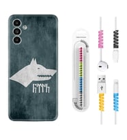 Samsung A23 A31 A32 A50 A51 A52 A53 A70 Kılıf Kablo Koruma Spiral Silikon Göktürk 2 1411