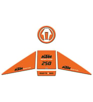 SKM KTM 250 ADVENTURE 2019-22 UYUMLU TANK PAD SET 002