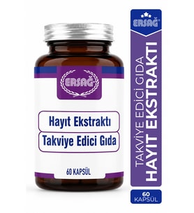 ERSAĞ Hayıt Ekstraktı Takviye Edici Gıda 60 Kapsül