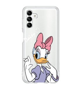 Samsung Galaxy A04S Uyumlu Ördek Desenli Şeffaf Telefon Kılıfı