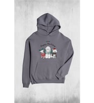 Unisex Howliday Kapüşonlu Sweatshirt