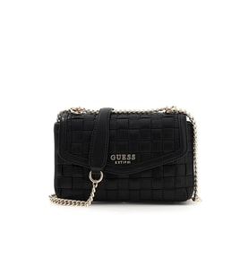 Guess Sandy Dönüştürülebilir Askılı Kapaklı Kadın Siyah Çapraz ÇantaHWWG8418210-BLA