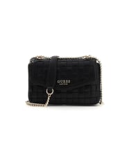 Guess Sandy Dönüştürülebilir Askılı Kapaklı Kadın Siyah Çapraz ÇantaHWWG8418210-BLA