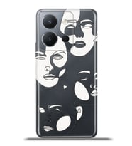 Vivo Y36 Kapak HD Renkli Dizayn Silikon Kılıf - Sketchfaces
