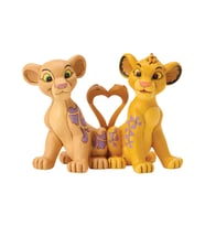 Aslan Kral Simba ve Nala Kalp Kuyruklu Lisanslı Figür