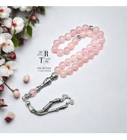 Pembe Kuvars 33'lük Tesbih