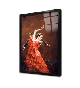 Tango Yapan Çift Çerçeveli Cam Tablo