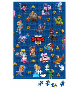 Brawl Stars Büyük Yıldızlar Puzzle 240 Parça Yapboz