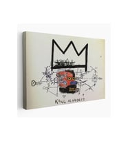Jean Michel Basquiat'in  Kral Alphonso İsimli Eseri Kanvas Tablo-5015