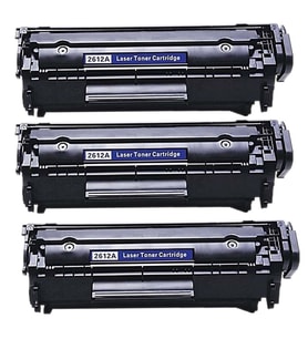 Perfection HP AİO 3030-3050 12A (Q2612A) Siyah Muadil Lazer Toner (3 ADET)