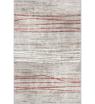 Eliana Home Baskılı, Yıkanabilir Kaymaz Taban Salon Halısı LNA1553-HT701 100x150 cm (Bej)