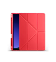 Samsung Galaxy Tab S9 FE Uyumlu Kılıf Zore Tri Folding Kalem Bölmeli Standlı Kılıf