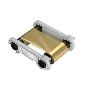 Evolis Primacy Metallic Gold Monochrome Ribon 1000 IMG RCT016NAA
