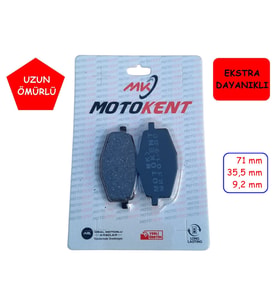 Rks Arka Fren Disk Balatası Mtk Fa101 Freccia 125-150, Vrs 125
