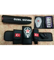 ÖZEL GÜVENLİK TESİSAT BEL KILIFI(+)ÖZEL GÜVENLİK ROZETLİ CÜZDANI(+)ÖZEL GÜVENLİK PALASKASI (3-AD) URUN,SATINAL,SIVILE SATILMAZ.