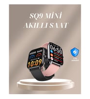 Mey İthalat® IP67 Suya Dayanıklı AMOLED Akıllı Saat Bildirim ve Sağlık Takip Özellikli