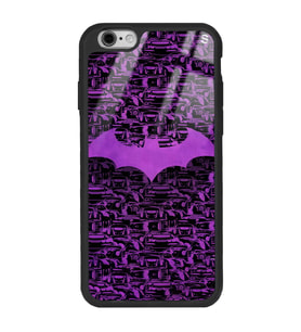 iPhone 6s Lila Batman Tasarımlı Glossy Telefon Kılıfı