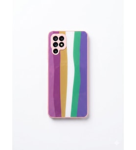Samsung Galaxy M32 Arkası Cam RENKLİ 2 Kılıf Modeli