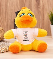 Kişiye Özel Biz Akıllanmayız Tasarım Esprili  Peluş Civciv