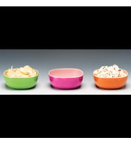 RENKLİ OVAL BAMBU ÇEREZLİK-PEMBE-ORANJ-YEŞİL WHR 2134