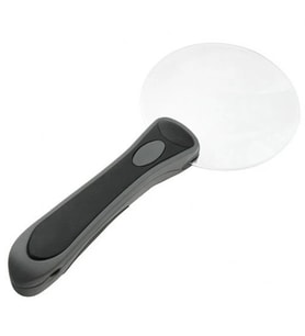 -2 Led Işıklı 2.5X-90Mm Okuma Büyüteç