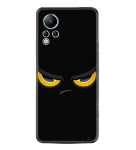 Infınix Note 12 Kılıf Silikon Desen Özel Seri Black Eyes 1644