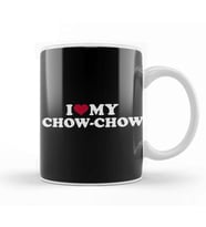 Chow Chow I Love My Chow Chow Kupa Bardak Porselen