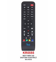 Next Hero Hd (dıgıturk Konturlu) Nx41010 Uydu Kumandası Kr5555(uyumlu)