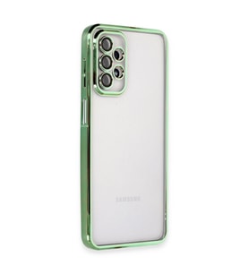 Samsung Galaxy A23 4g Kılıf Razer Lensli Silikon - Yeşil