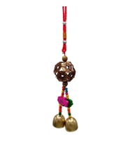 Feng Shui Metal Şans Bereket Paraları ve Çan 26 cm