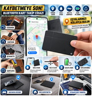 Micard Pro Gps Dijital Kartvizit Takip Kartı iOS ve Android Uyumlu (Siyah)