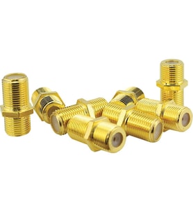 Powermaster PM-679 F Ara Gold Sarı Konnektör Birleştirici (100'lü Poşet)