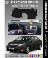TOYOTA AVENSIS T27 (2009-2018) Torpido Örtüsü Ön Göğüs Koruma Tam Uyum Çatlamayı Önler