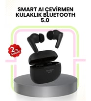 Akıllı Çeviri Destekli Bluetooth Kulaklık Profesyonel Ses Deneyimi (Çok Renkli)