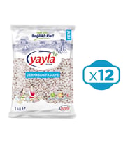 Yayla Dermason Fasulye 1000 gr x 12 Adet